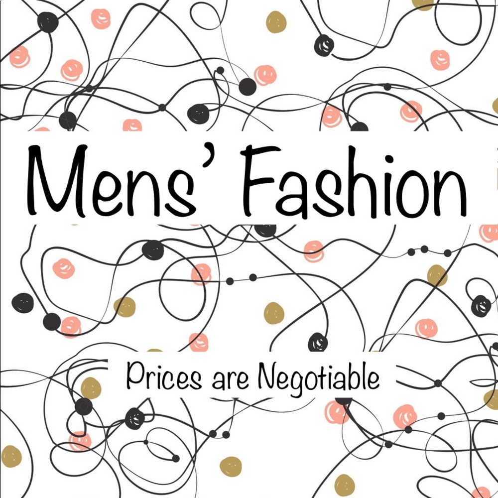Men’s Fashion Section Starts Here!